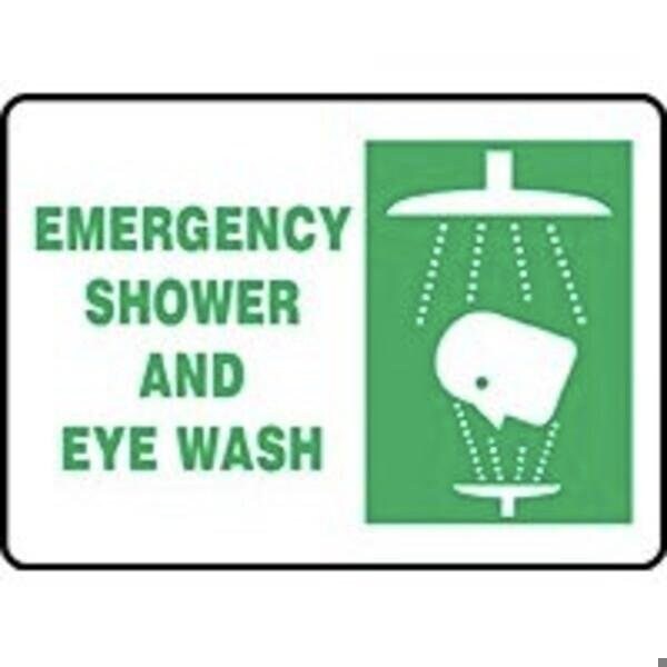 Accuform FIRST AID SAFETY SIGN EMERGENCY MFSR528VP MFSR528VP - main